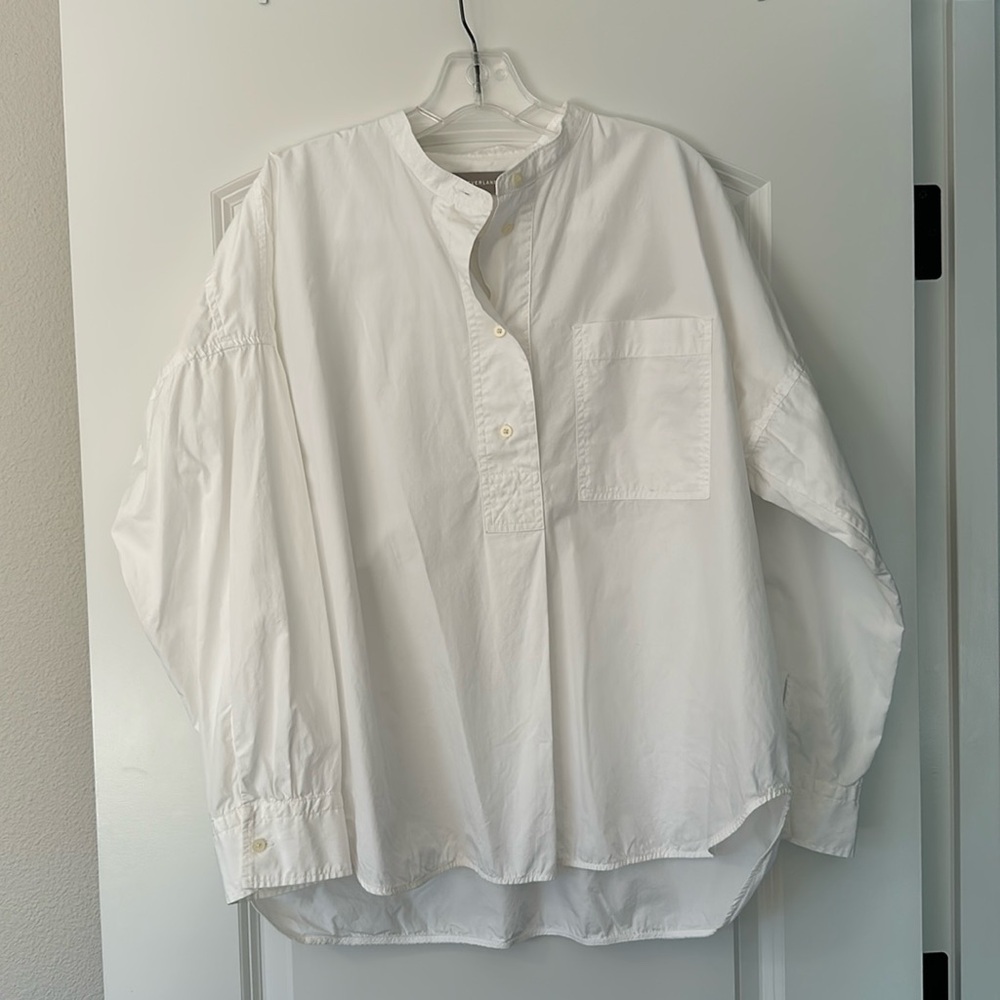 Boxy Everlane Popover Shirt